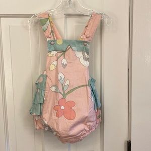 Tutu and Lulu 2T floral ruffle bubble